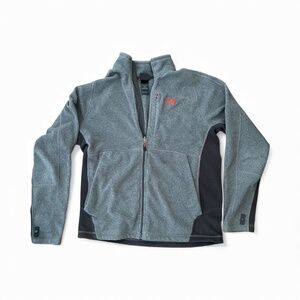 EUC - Men's The North Face Gray Full Zip Fleece Jacket Size Medium
